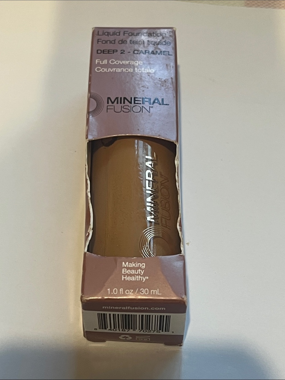 Mineral Fusion Foundation Deep 2 -Caramel New